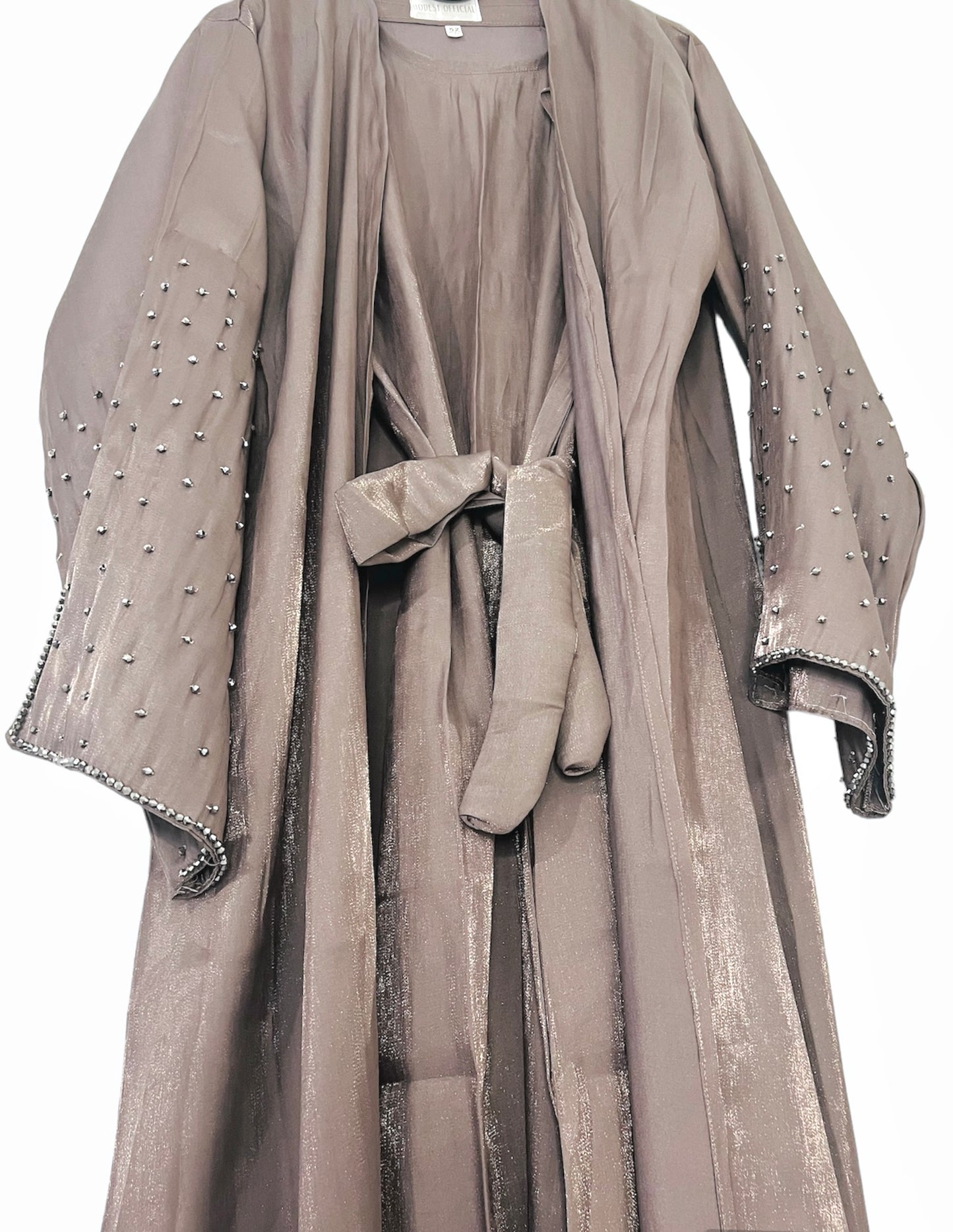 Noor Open Abaya Set